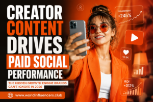 Why Creator Content Now Drives Paid Social Performance Like Never Before The Hidden Growth Engine Brands Can’t Ignore in 2026