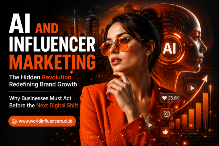 AI and Influencer Marketing The Hidden Revolution Redefining Brand Growth and Why Businesses Must Act Before the Next Digital Shift