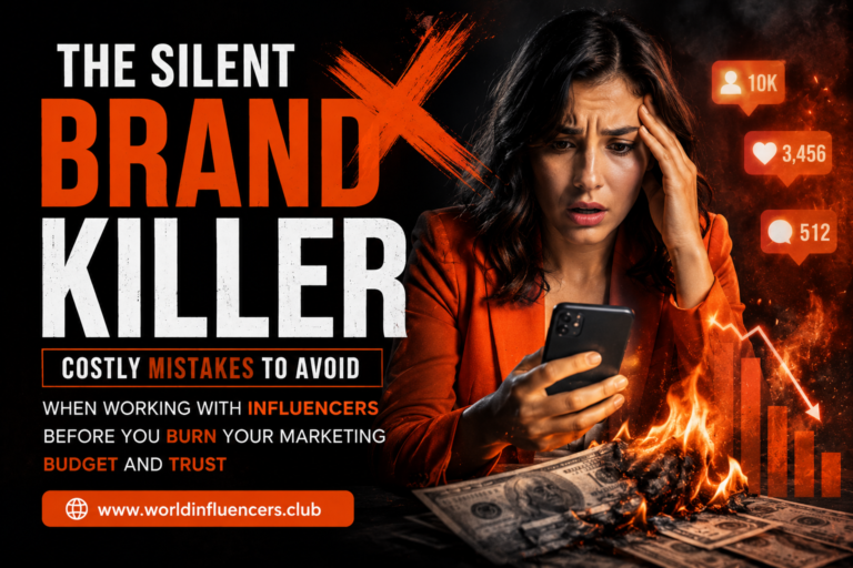 The silent brand killer costly mistakes to avoid when working with influencers before you burn your marketing budget and trust