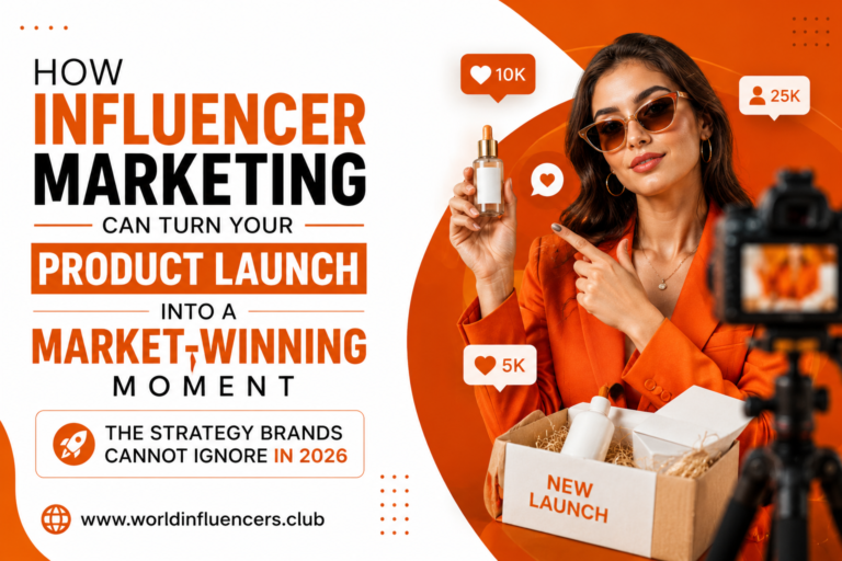 How Influencer Marketing Can Turn Your Product Launch Into a Market-Winning Moment The Strategy Brands Cannot Ignore in 2026