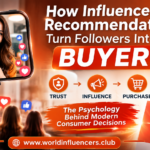 How Influencer Recommendations Turn Followers Into Buyers The Psychology Behind Trust, Influence, and Modern Consumer Decisions