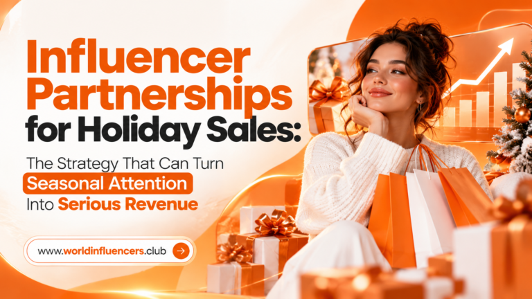 Influencer Partnerships for Holiday Sales The Strategy That Can Turn Seasonal Attention Into Serious Revenue